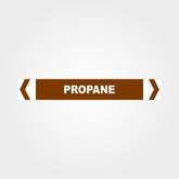 Customized Hazard Signs,Propane Pipe Marker
